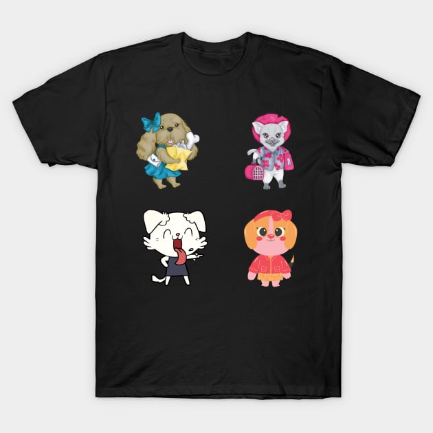 Dog Lovers Club T-Shirt by Pris25